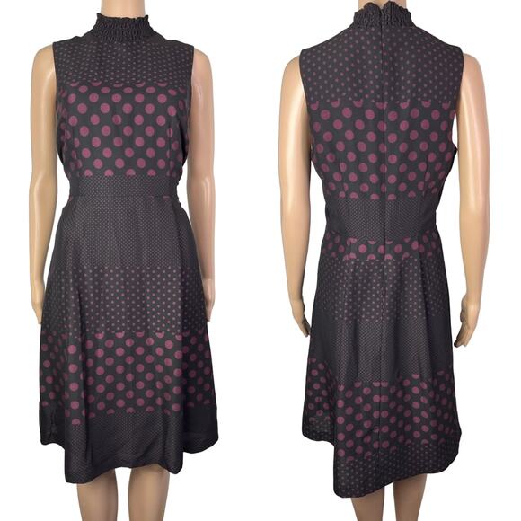 Who What Wear Dresses & Skirts - Who What Wear Polka Dot A-Line Knee Length Cocktail Party Dress